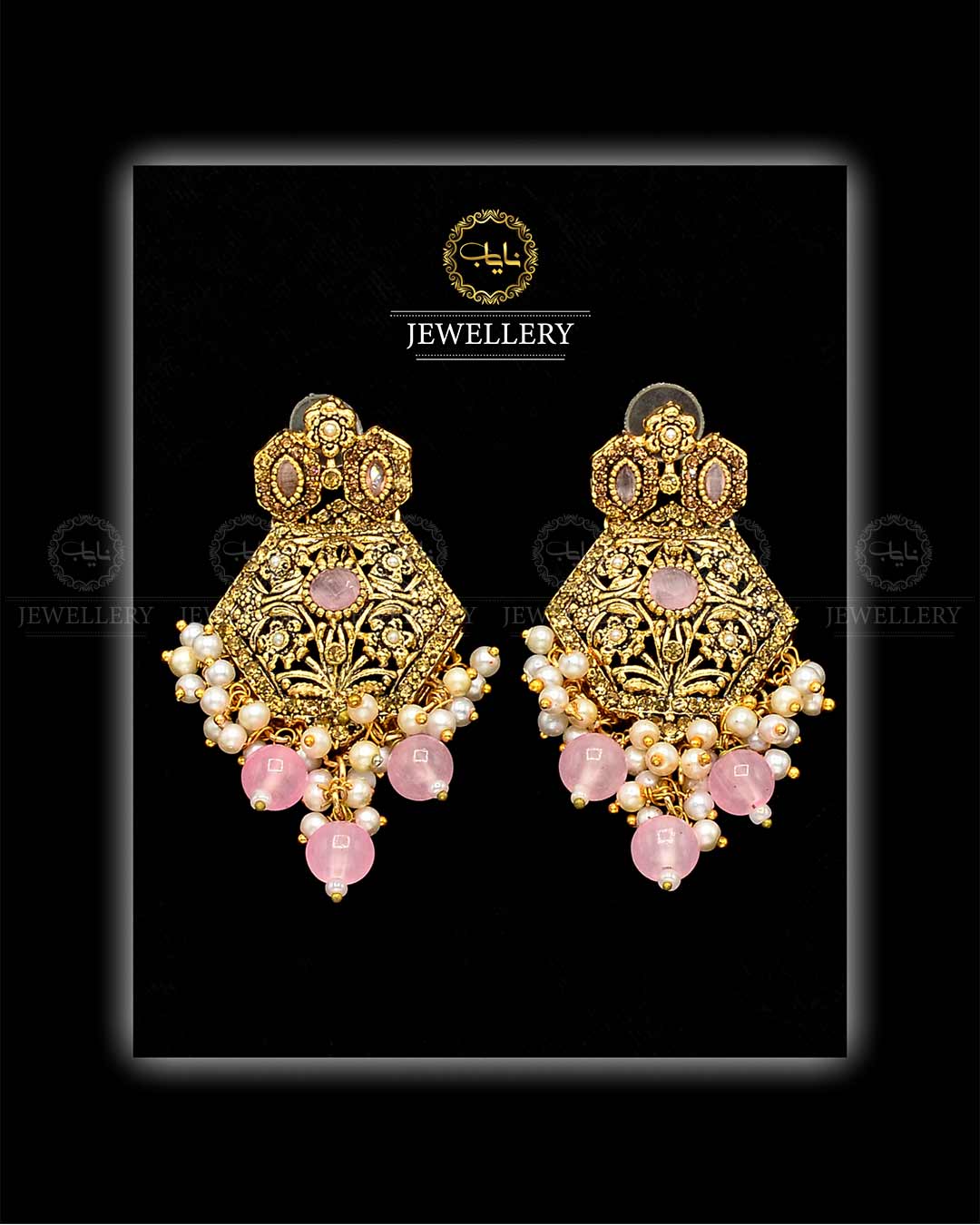 Rajwadi Style EarringsNJ -1694