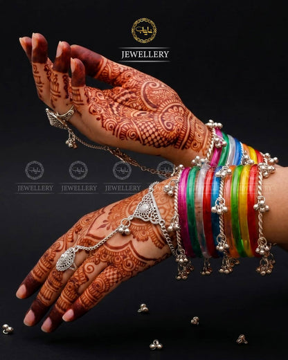 Viral Kashmiri Jelly 16 pcs Bangles set BL-5060
