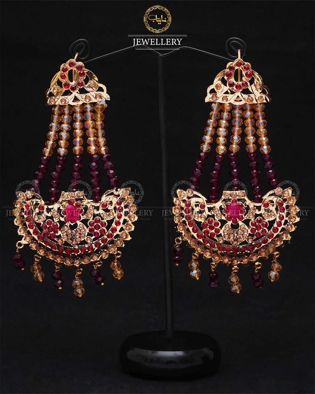 Jhomer Style Hyedrabadi Earrings -1997