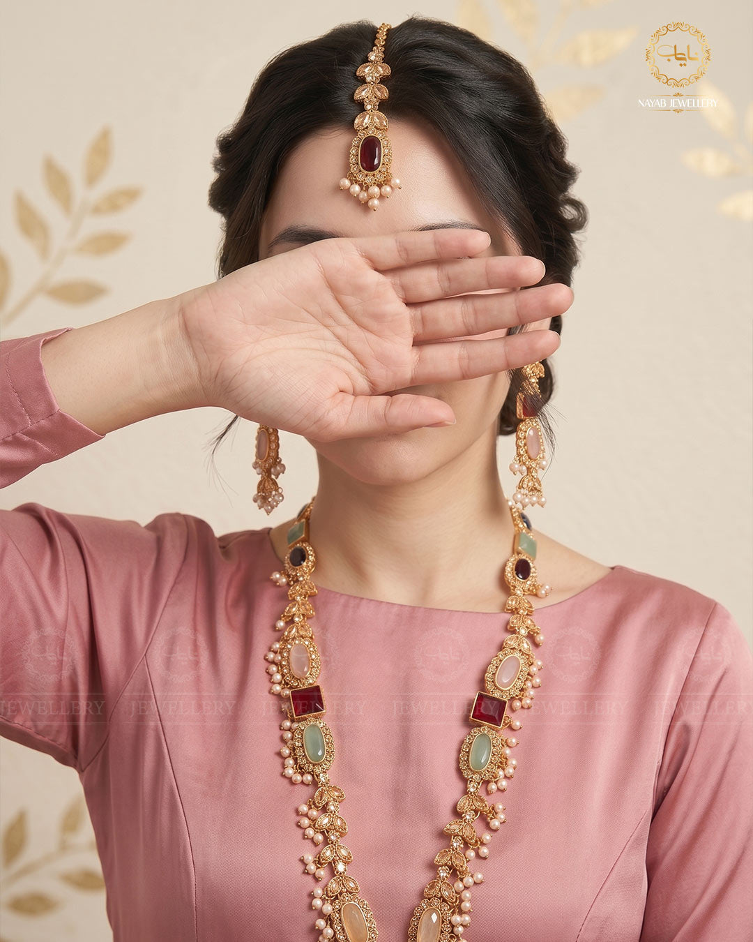 Egyptian Mala set With Tika NJ-1600