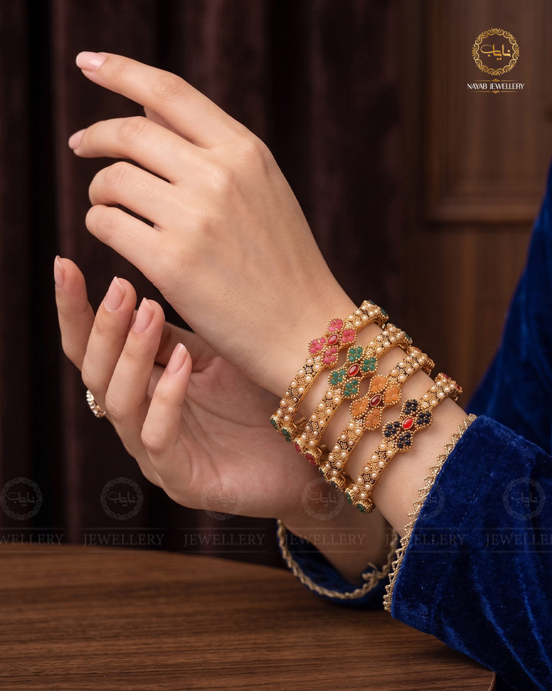 Rahma 4 pcs Bangles Set BL-5067