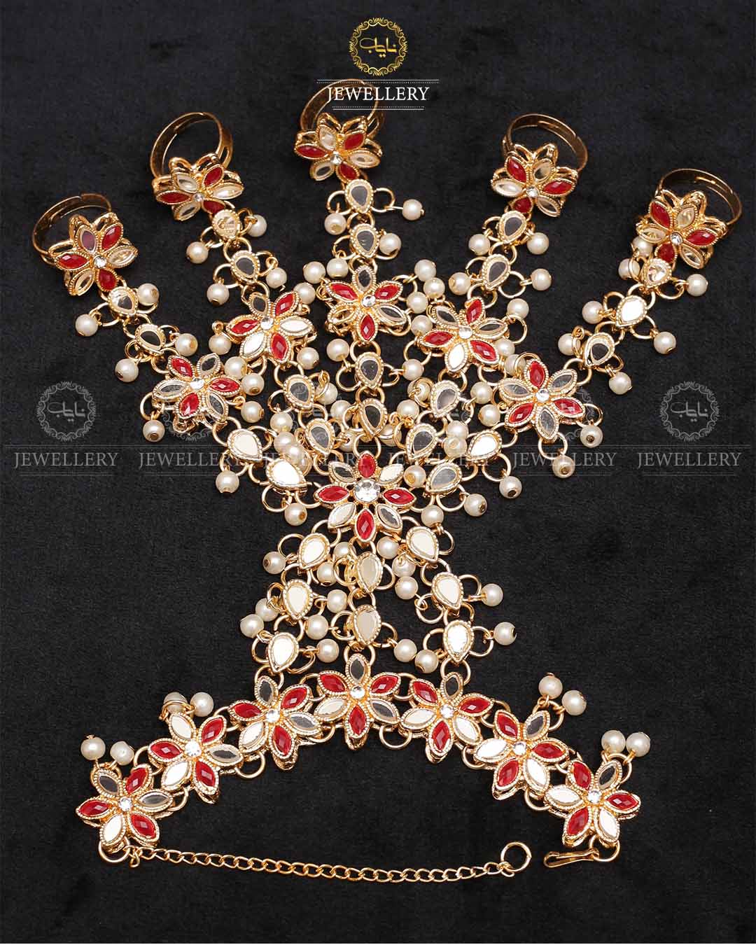 Kundan Bridal Panja-2211-Golden