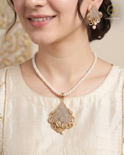 Hand made Crush Locket set NJ-1817