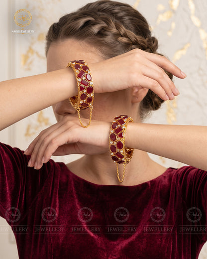 Egyptian Openable Bangles (pair) BL-521