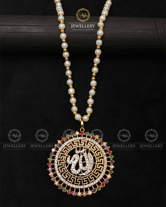 Zarcon versace Calligraphy ALLAH pendant-2413 Nayab Jewellery