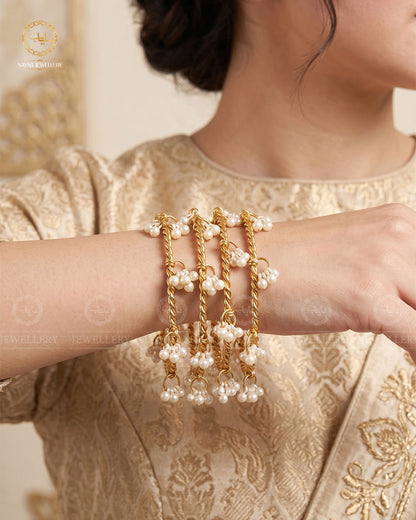 Pearl Kasmiri 4 pcs bangles-2548