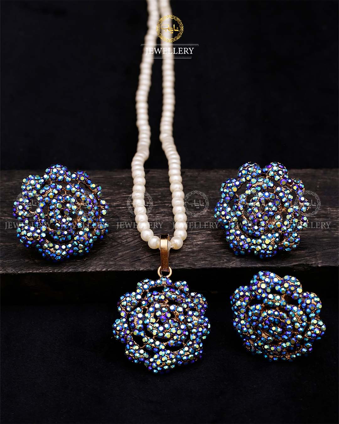 Turkish Combo Locket set-2635 Nayab Jewellery