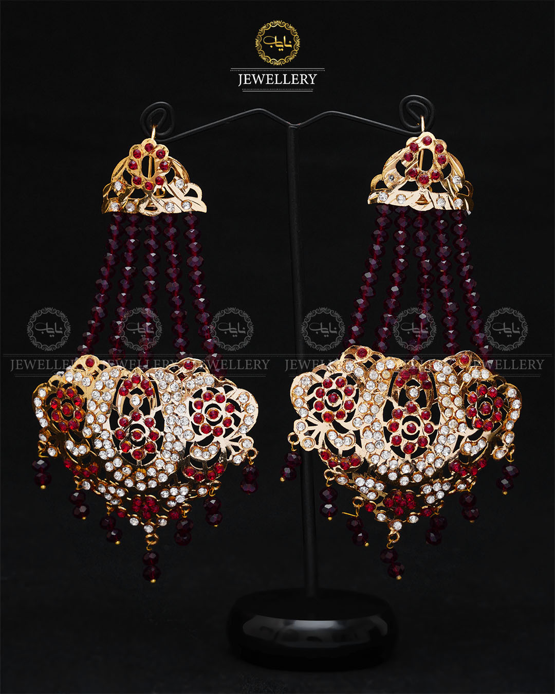 Jhomer Style Hyedrabadi Earrings-2013