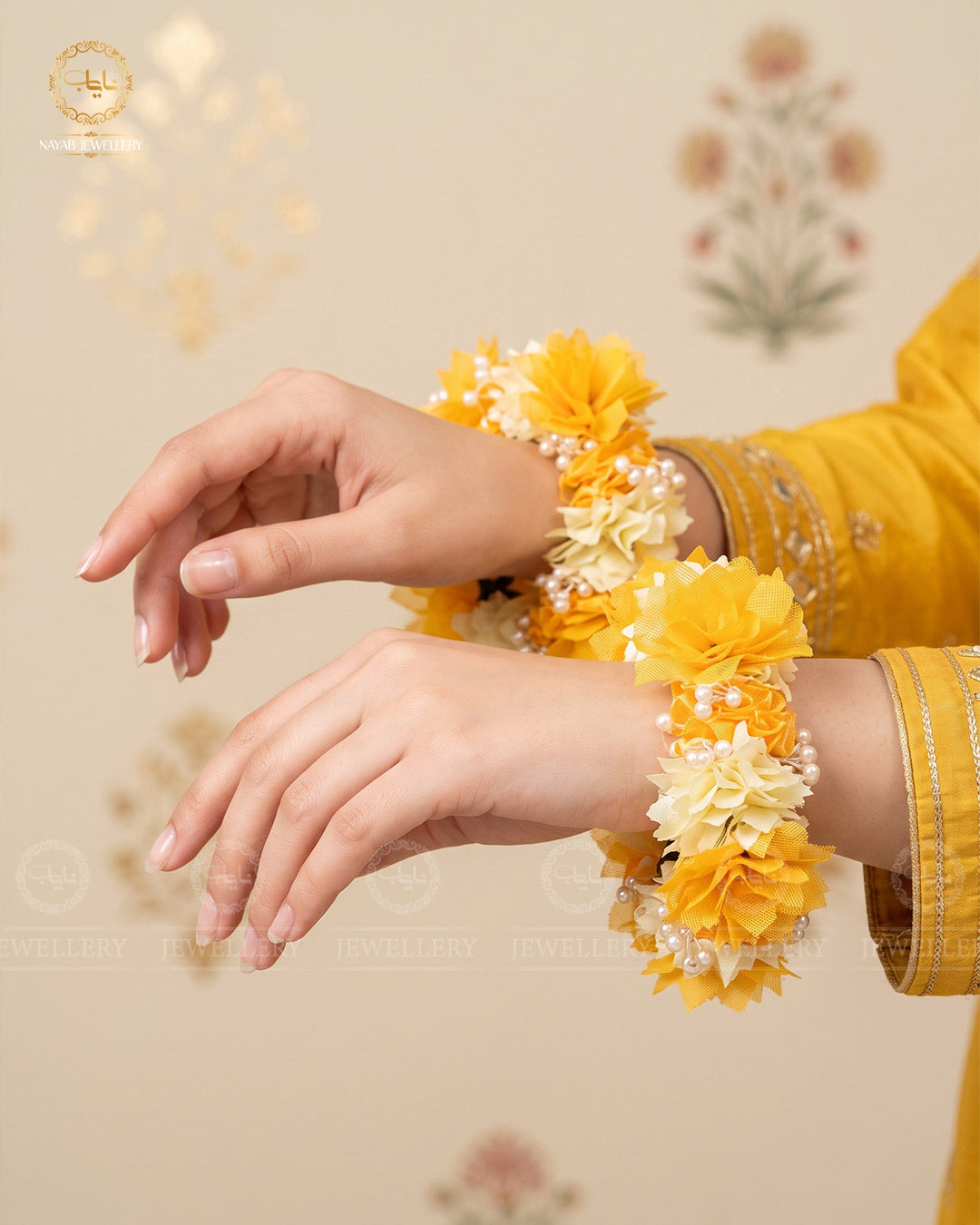 Mehndi Mayo Gajra (pair)-2546