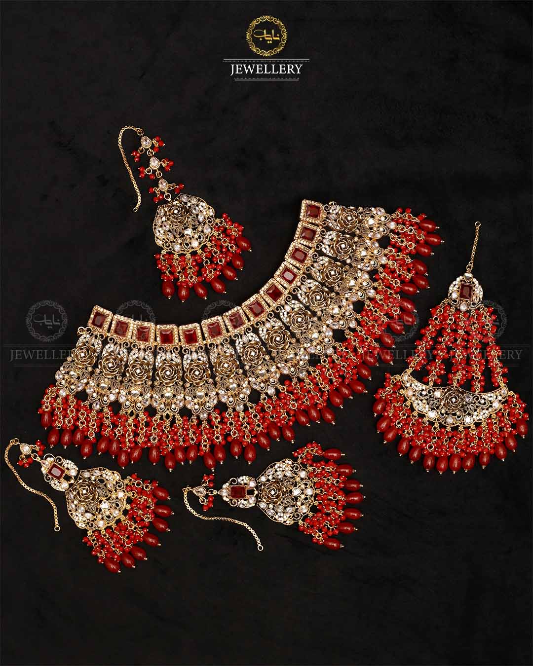 Designer Rajwadi Bridal set-2174