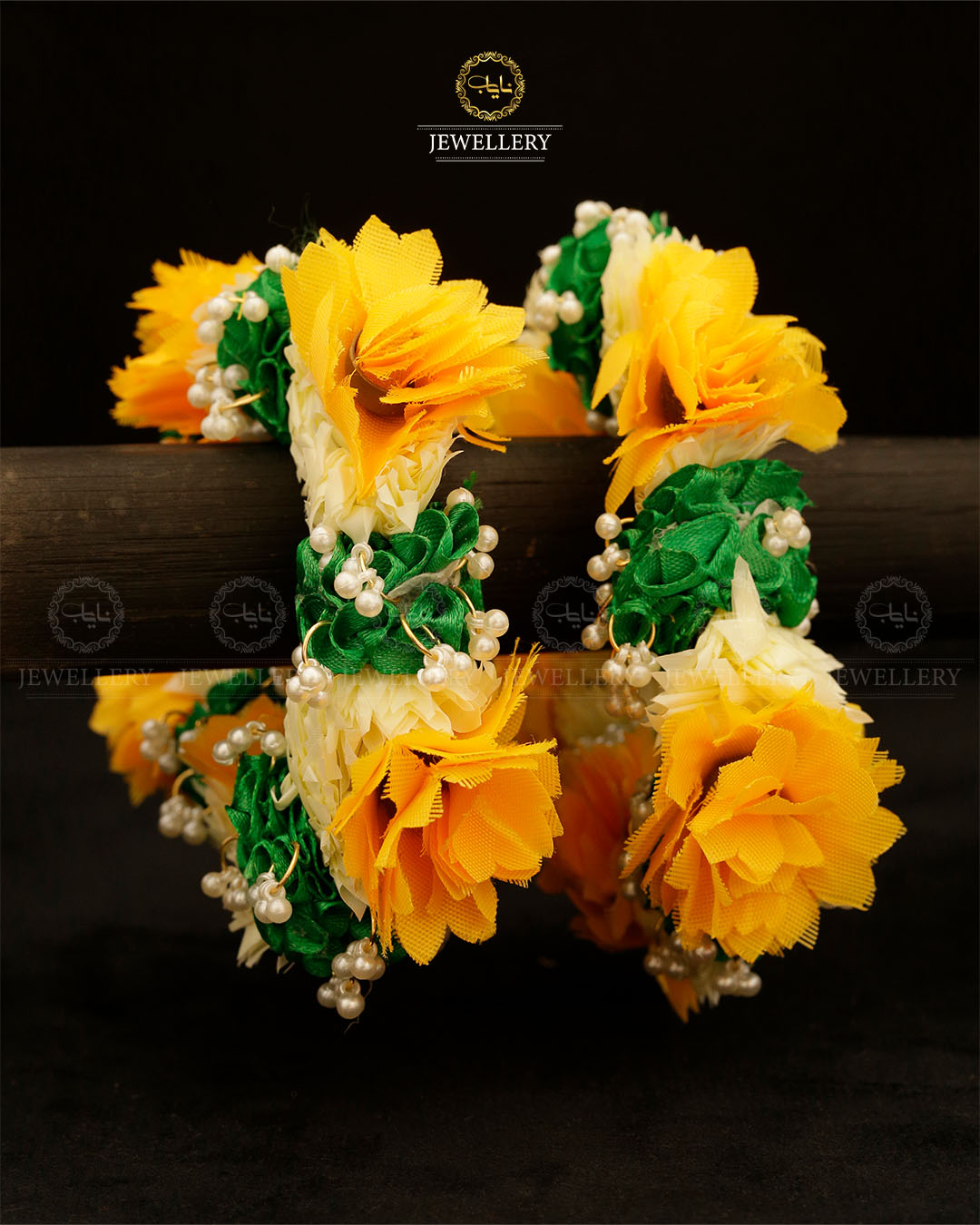 Mehndi Mayo Gajra (pair)-2546