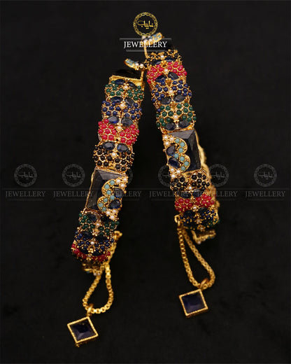 Bilqees Noratan Bangles (pair)-2680 Nayab Jewellery