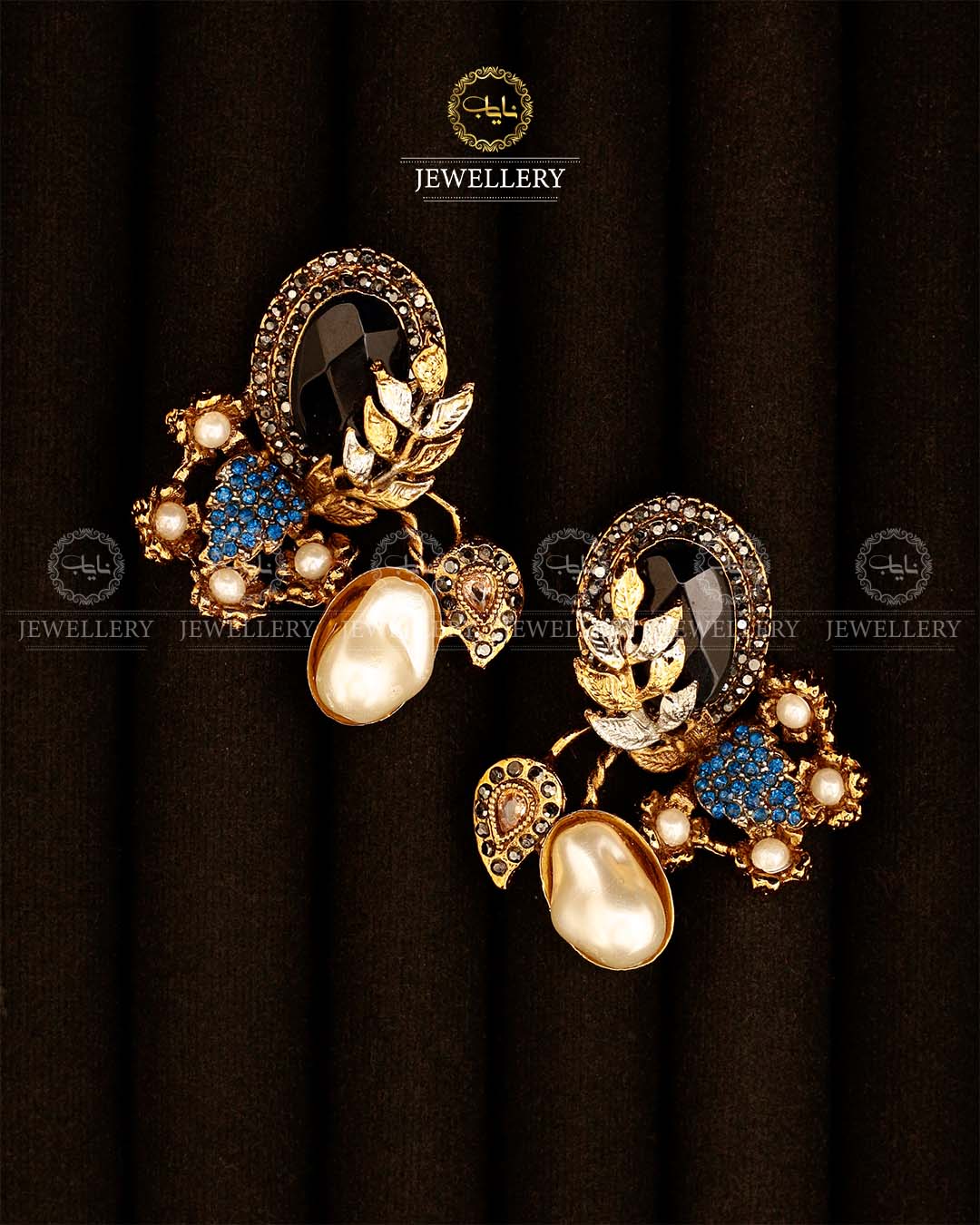 Turkish mother Pearl Earrings-2930