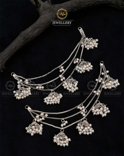 3 layers Earrings Jhumki Sahara-2602