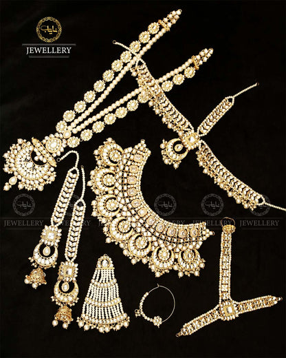 Kinza Kundan Bridal set-2914