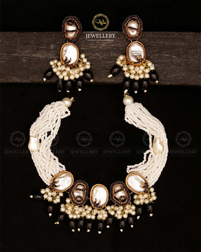 Mother of pearl Chokar set-2825