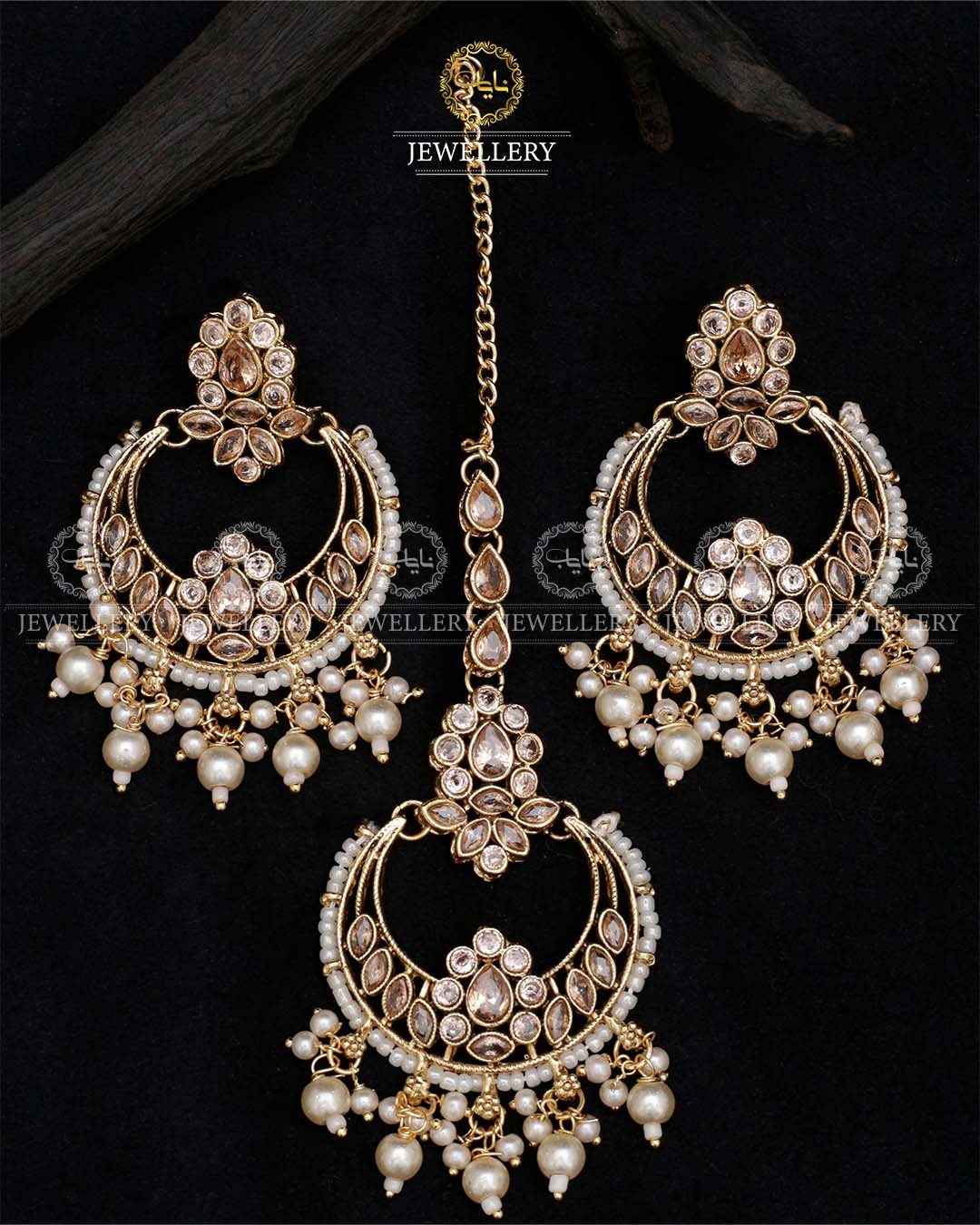 Designer Reverse AD Baali Tika E-3022