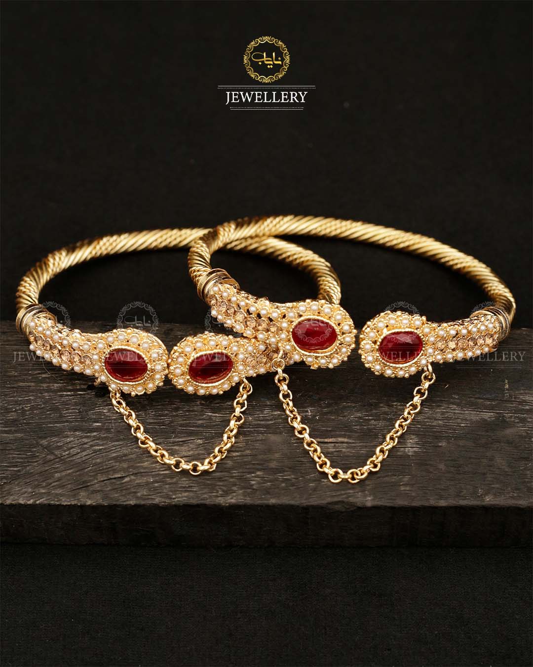 Madrasi Openable Bangles (Pair) BL-5025