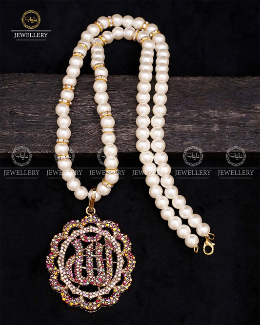 Turkish Calligraphy Allah Pendant-2634 Nayab Jewellery
