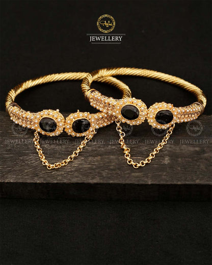 Madrasi Openable Bangles (Pair) BL-5025