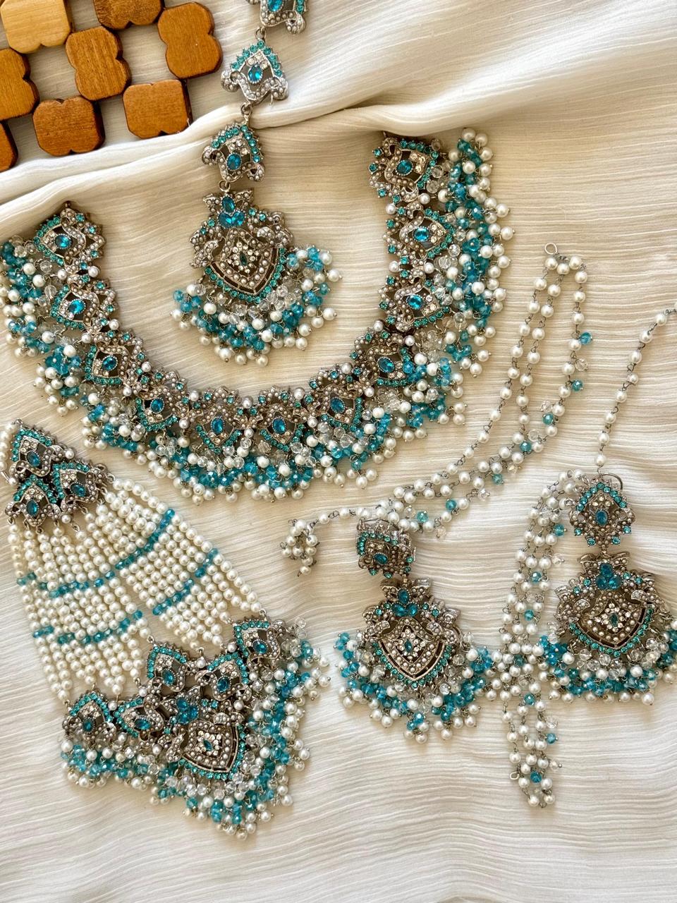 Chetam Zarcon Bridal Necklace set-2434