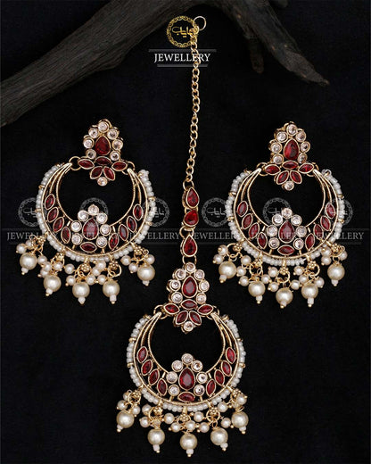 Designer Reverse AD Baali Tika E-3022