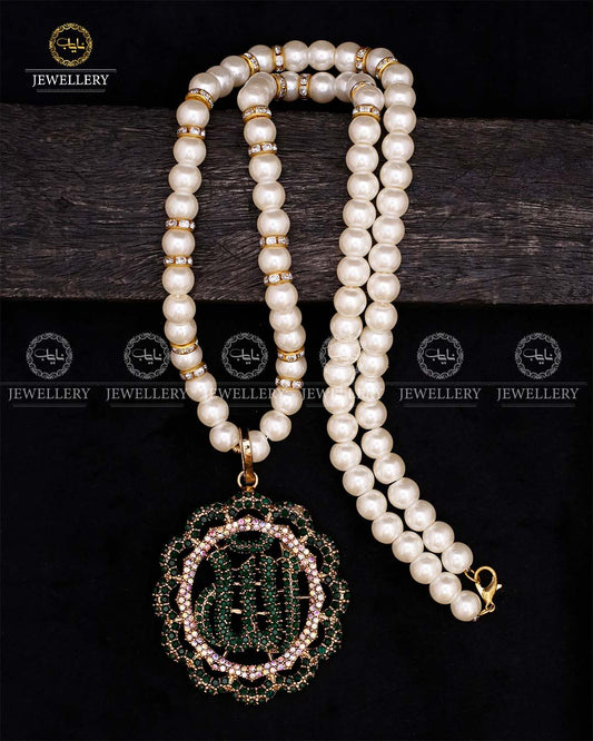 Turkish Calligraphy Allah Pendant-2634 Nayab Jewellery