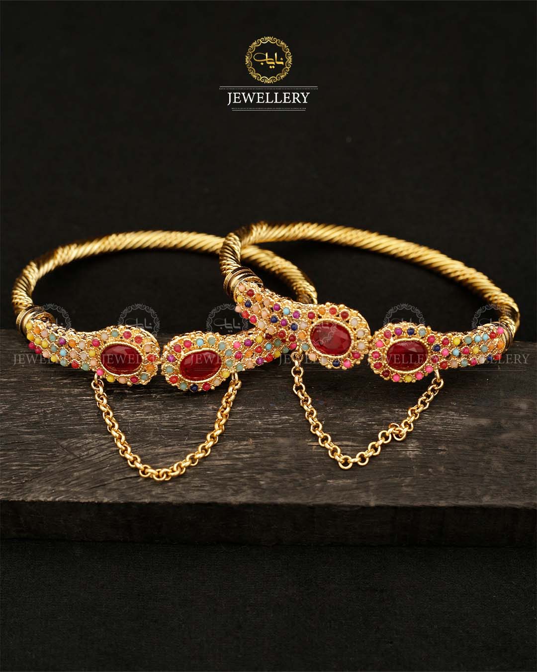 Madrasi Openable Bangles (Pair) BL-5025
