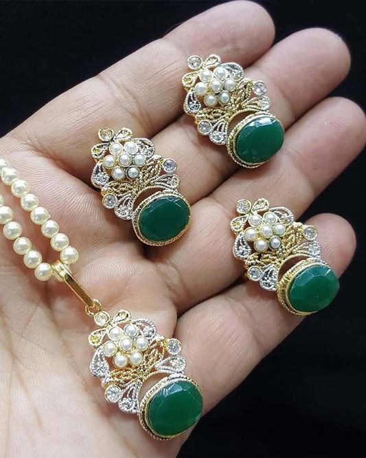 Egyptian Locket Combo set with adjustable Ring L-907