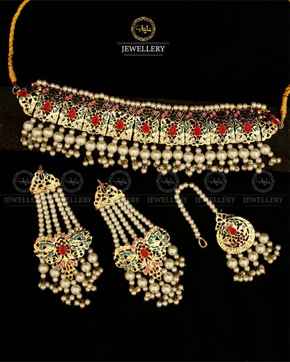 Hyedrabadi Guluband  set-2883