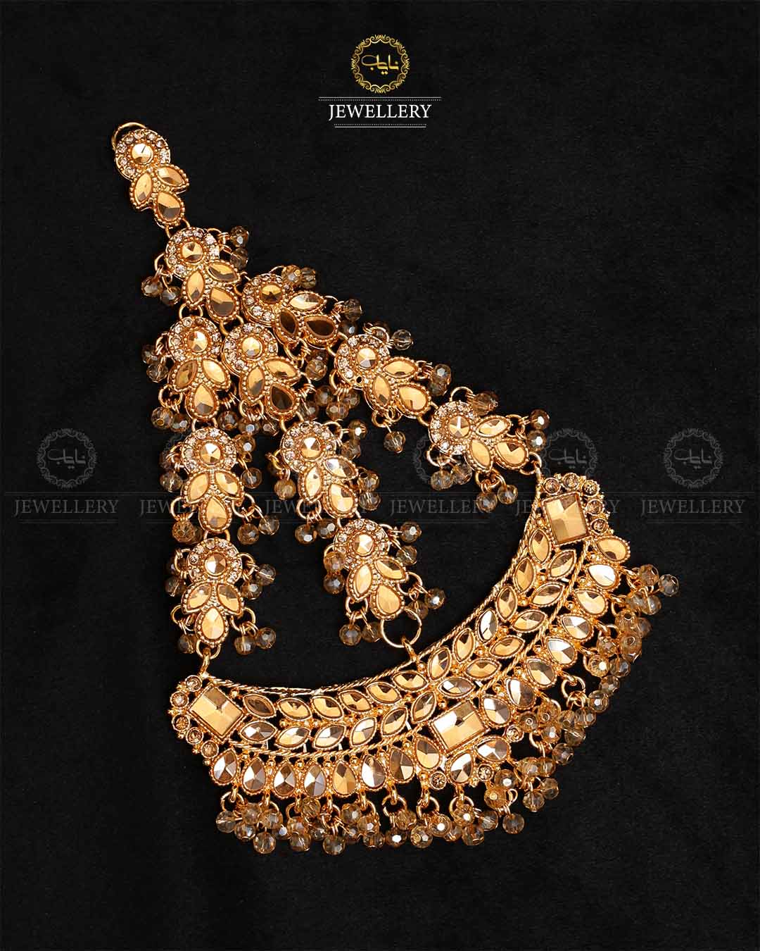 Traditional Kundan Big size Jhummer -2164-Golden