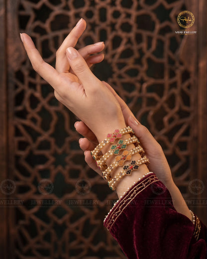Rahma 4 pcs Bangles Set BL-5067