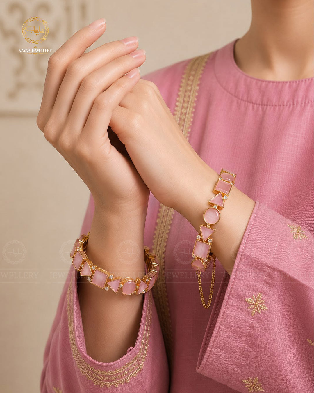 Egyptian openable Bangles (pair) BL-5039