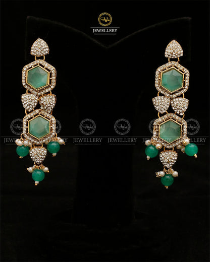 Turkish Long Earrings-2522 Nayab Jewellery