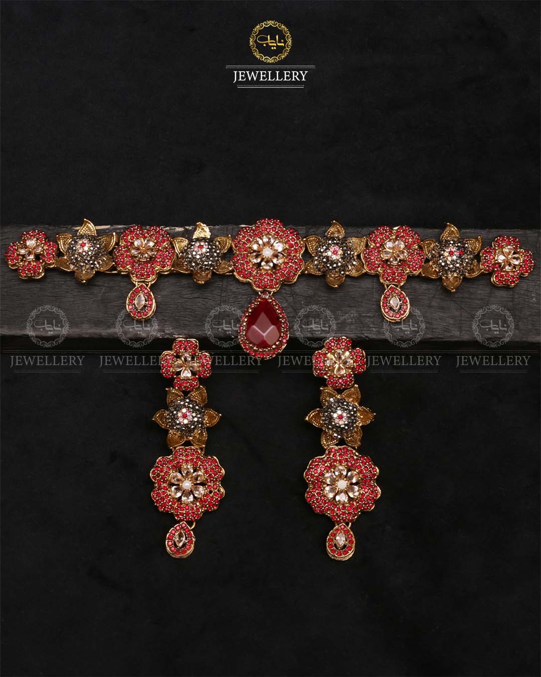 Turkish Designer Chokar set-2342 Nayab Jewellery