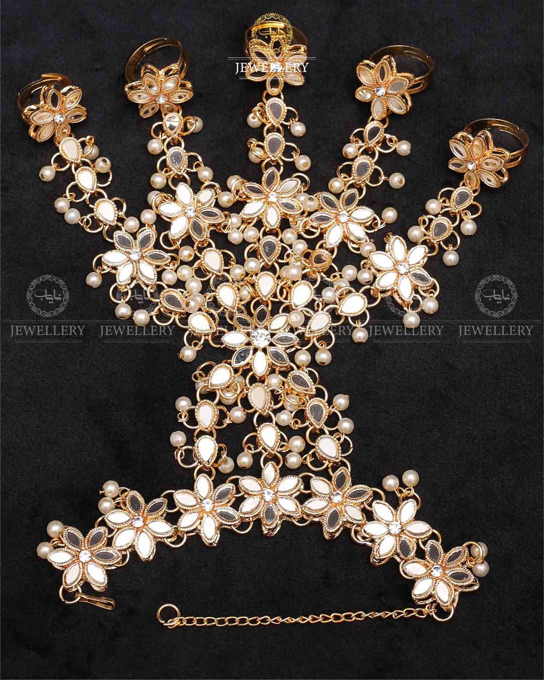 Kundan Bridal Panja-2211-Golden