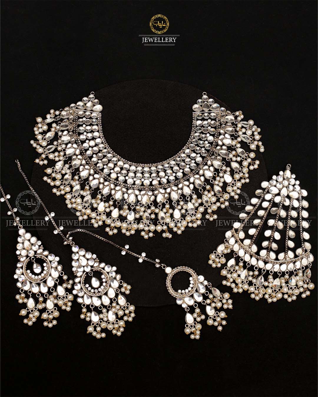 Uncut kundan Bridal set -2128