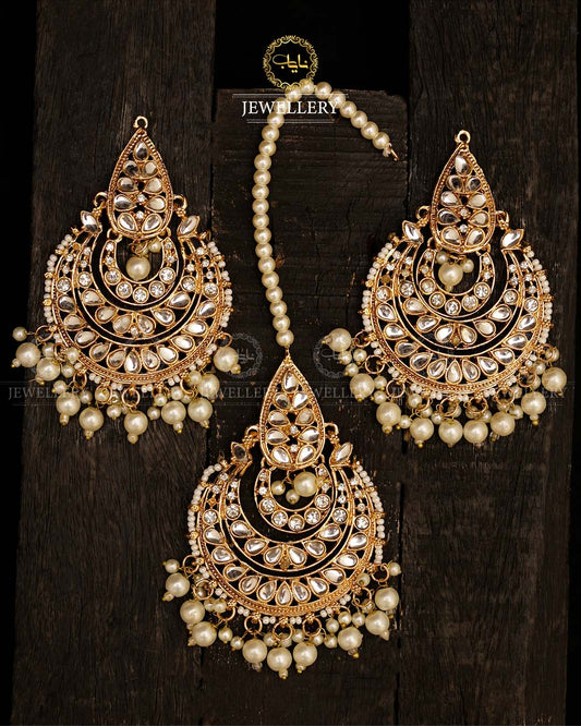 Kundan Baali Tika set-2788
