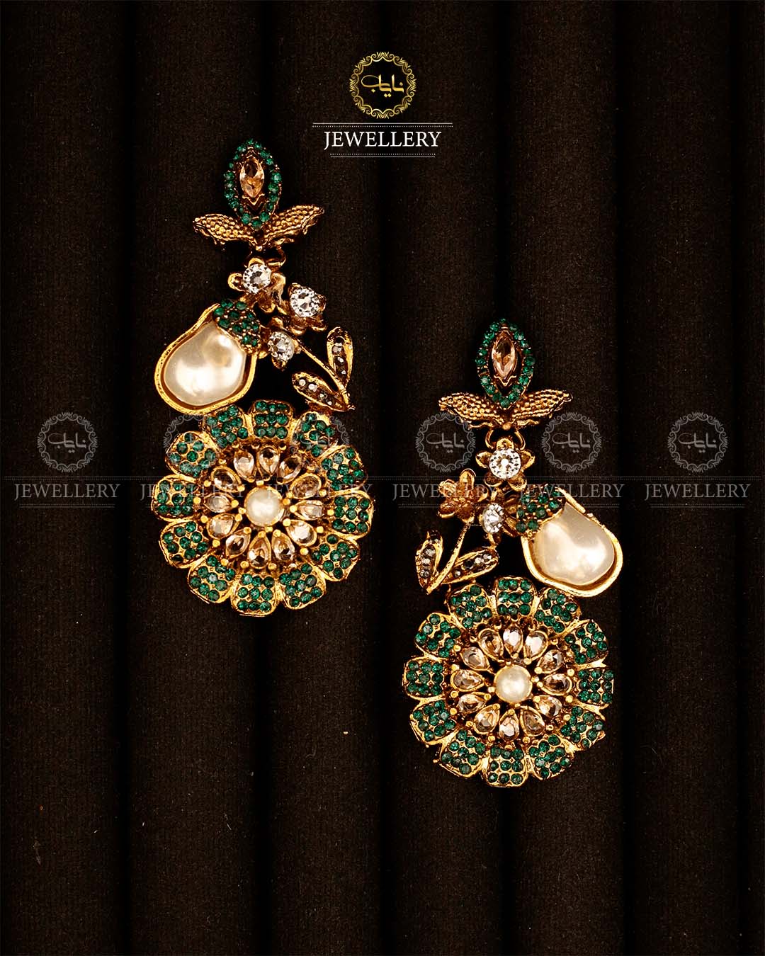 Turkish Flower Earrings-2943