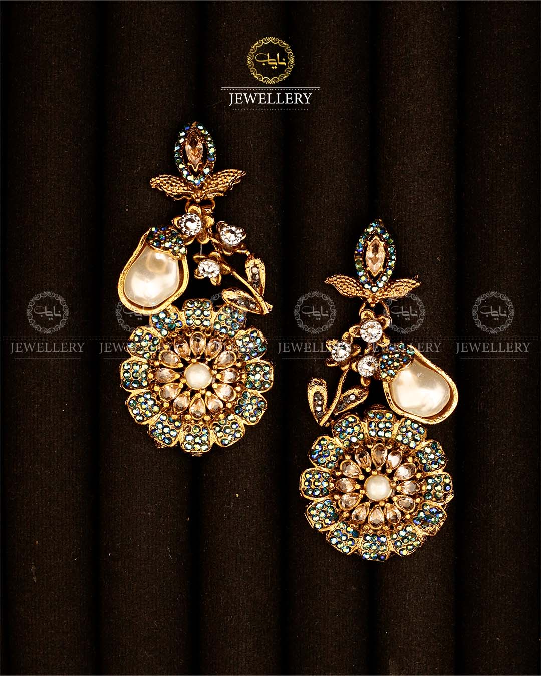 Turkish Flower Earrings-2943