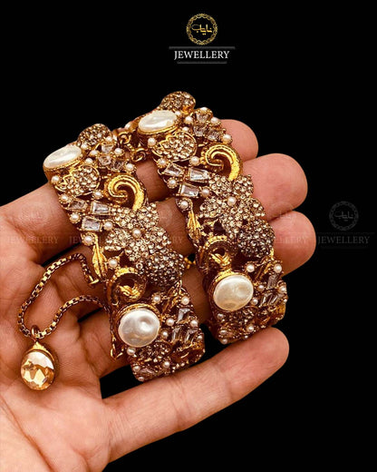 Turkish Openable Bangles (pair) BL-5042