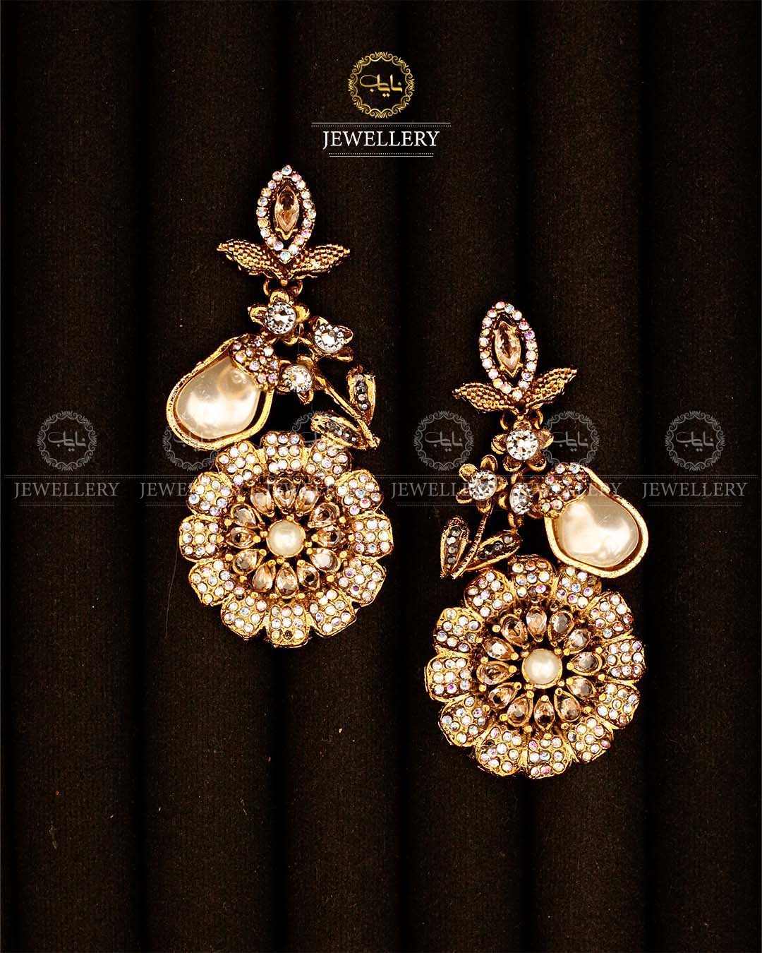 Turkish Flower Earrings-2943