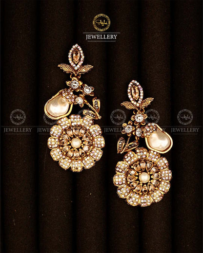 Turkish Flower Earrings-2943