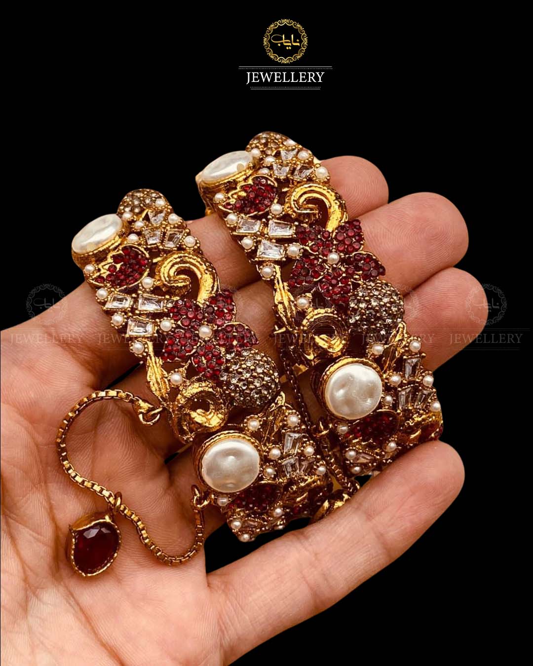 Turkish Openable Bangles (pair) BL-5042