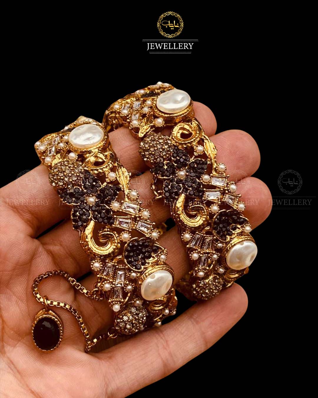 Turkish Openable Bangles (pair) BL-5042