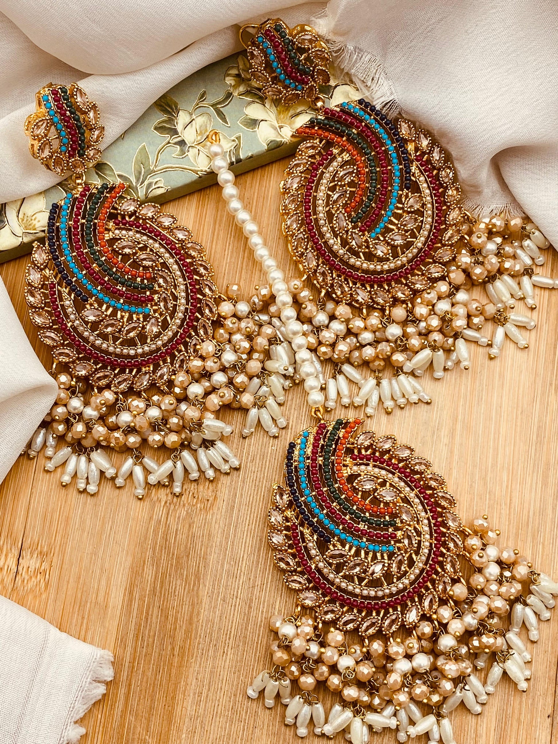 Traditional Noratan Baali Tika-2487 Nayab Jewellery