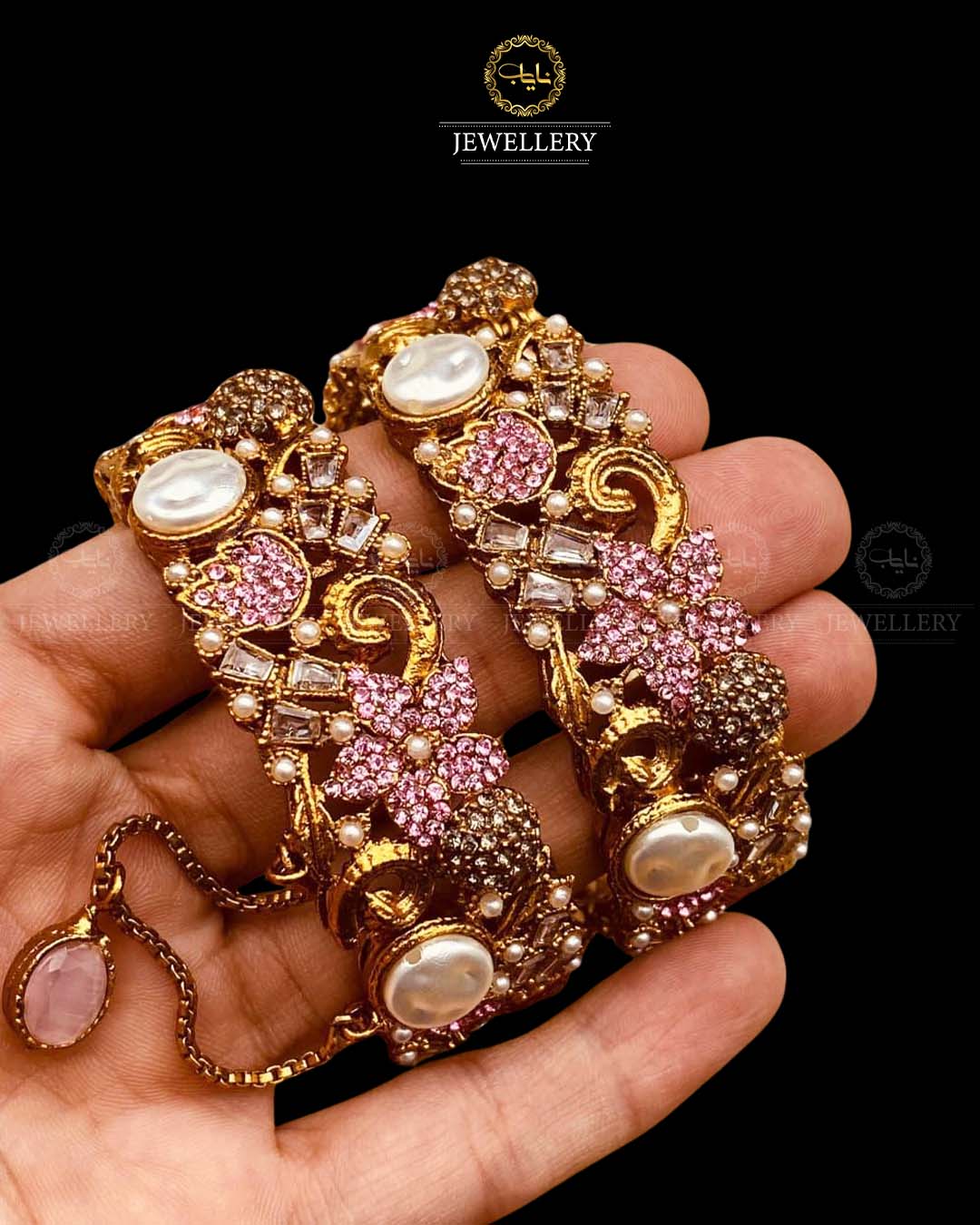 Turkish Openable Bangles (pair) BL-5042