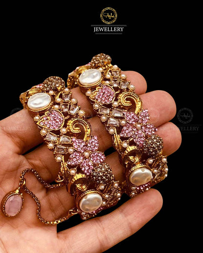 Turkish Openable Bangles (pair) BL-5042
