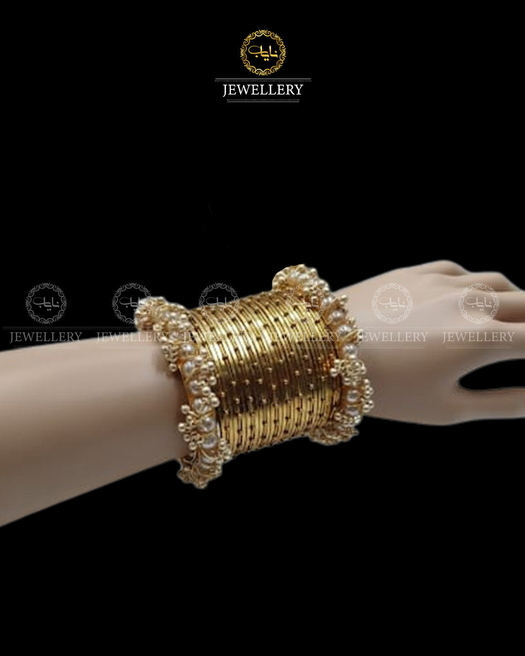 Aima Metal Bridal Bangles set-2550