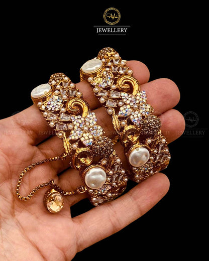 Turkish Openable Bangles (pair) BL-5042